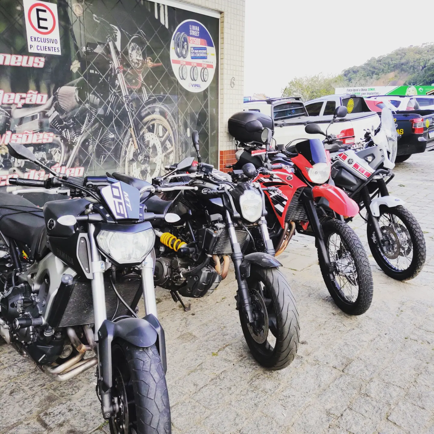 Frente da loja Almeida Motos